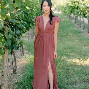 Revelry Cora Chiffon Dress